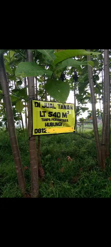 Jual cepat sebidang tanah kosong . Harga di bawah pasaran bisa nego