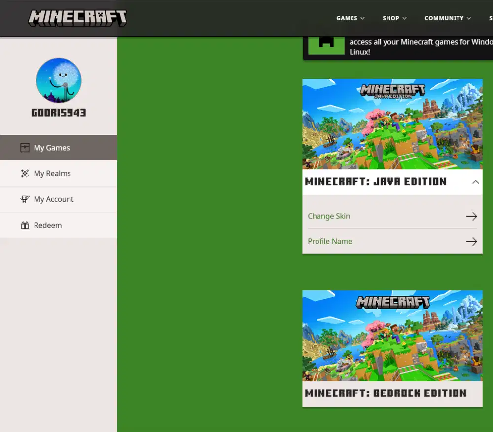 Jual Akun Premium Full Access (JAVA AND BADROCK)