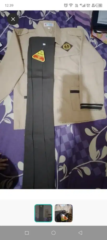 Sale Setelan seragam pramuka sd new freeongkir