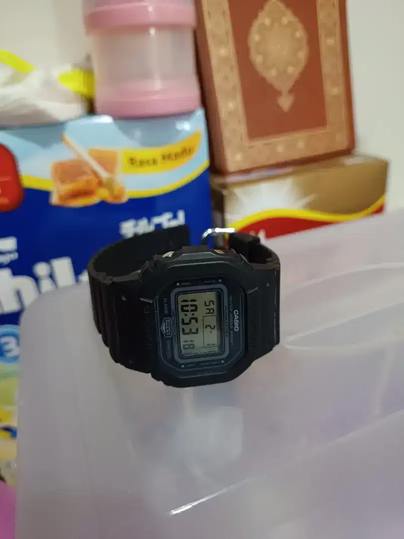 Dijual jam tangan Casio G-Shock GMD 5600 black / versi kecil DW5600