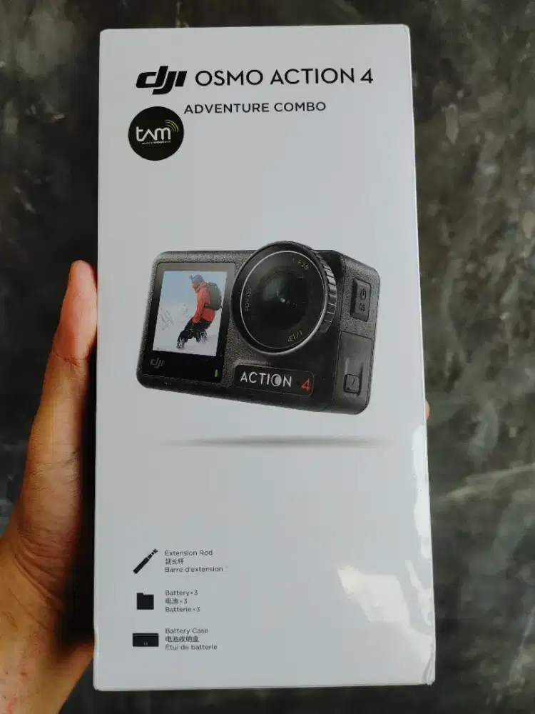 JUAL RUGI DJI Osmo Action 4 Adventure, Barang Segel New Garansi Resmi