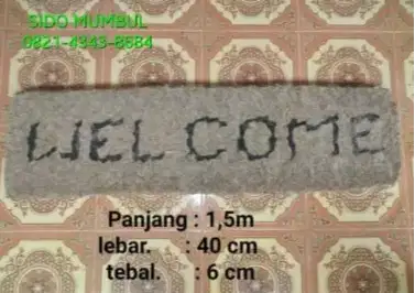 Keset Sabut Kelapa Welcome