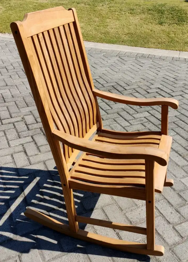 Jual Cepat Kursi Goyang Kayu Jati uk. Dewasa (Knock Down)