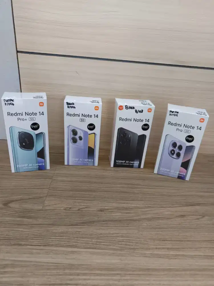 PROMO REDMI NOTE 14 PRO + 5G GARANSI RESMI