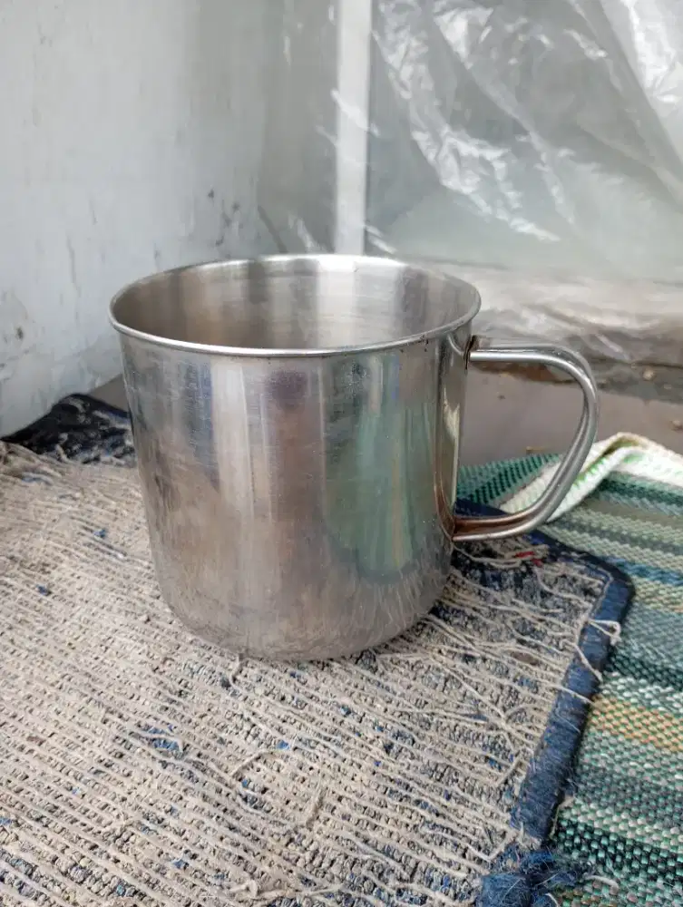Cangkir Mug Stainless Steel
