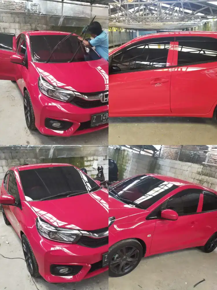 Murmer pasang kaca film, cover jok mobil, wrapping sticker