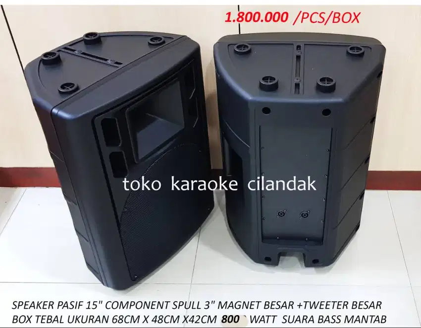 speaker pasif 15inch suara bagus