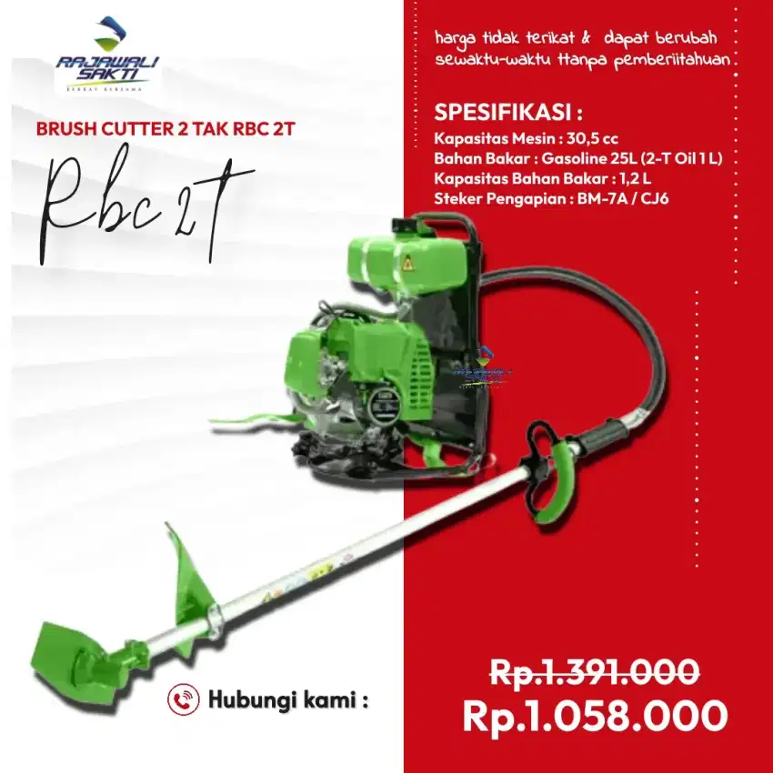 Mesin rumput ryu 2 tak
