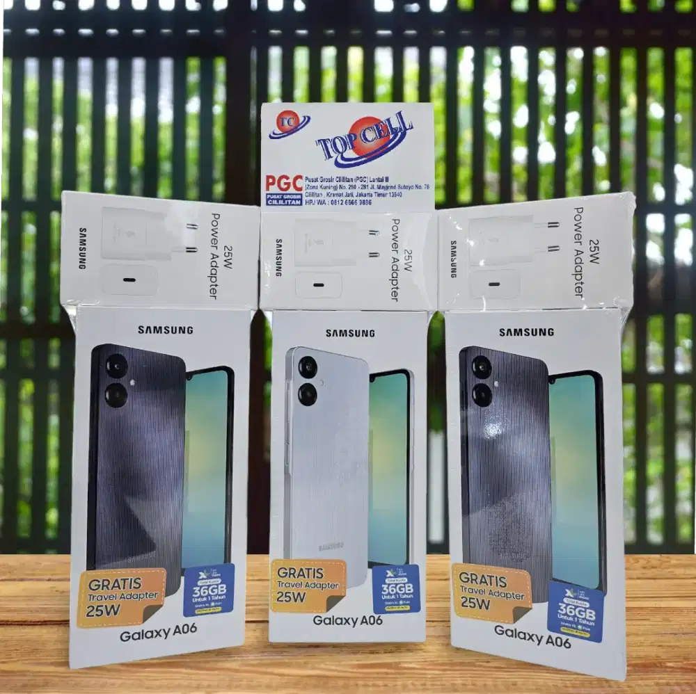Samsung Galaxy A06 6/128 New Garansi Resmi