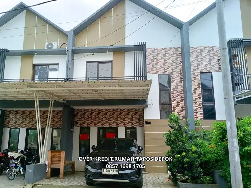 Rumah 2 lantai Take Over 83JT dkt LRT Harjamukti Depok @ Oma Cimanggis