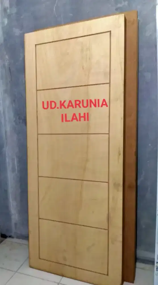 PINTU PANEL FULL KAYU