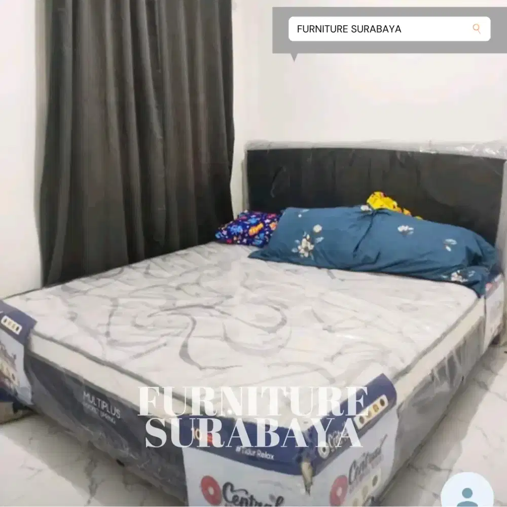 Bedset central multibed 120x200 multi plus bed boxy boxi set murah 2jt