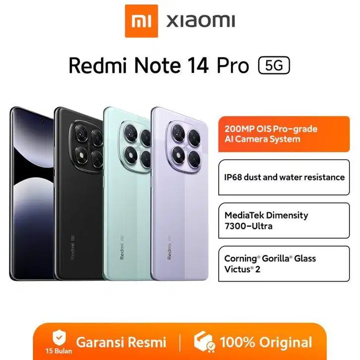 REDMI NOTE 14 PRO 5G 8+8/256GB