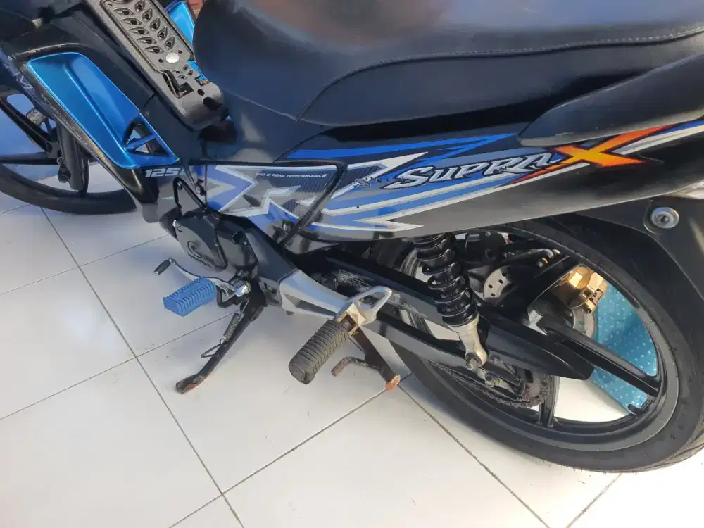 Supra x 2013 biru low km