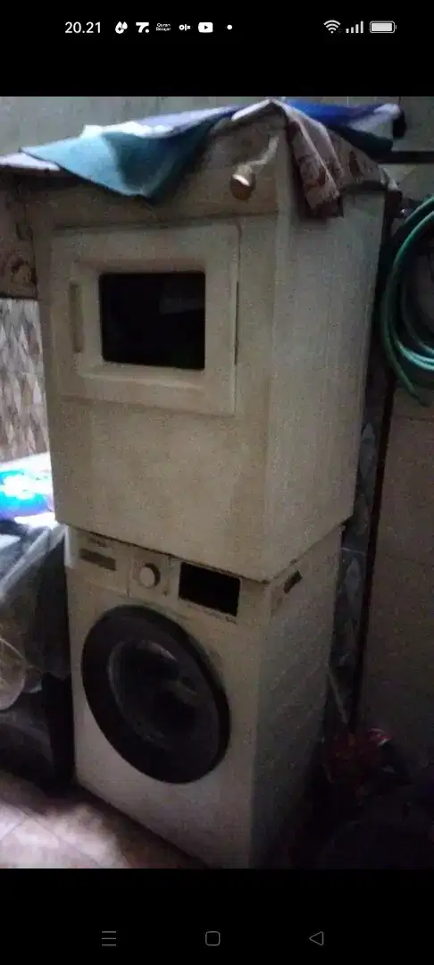 Mesin cuci dan pengering