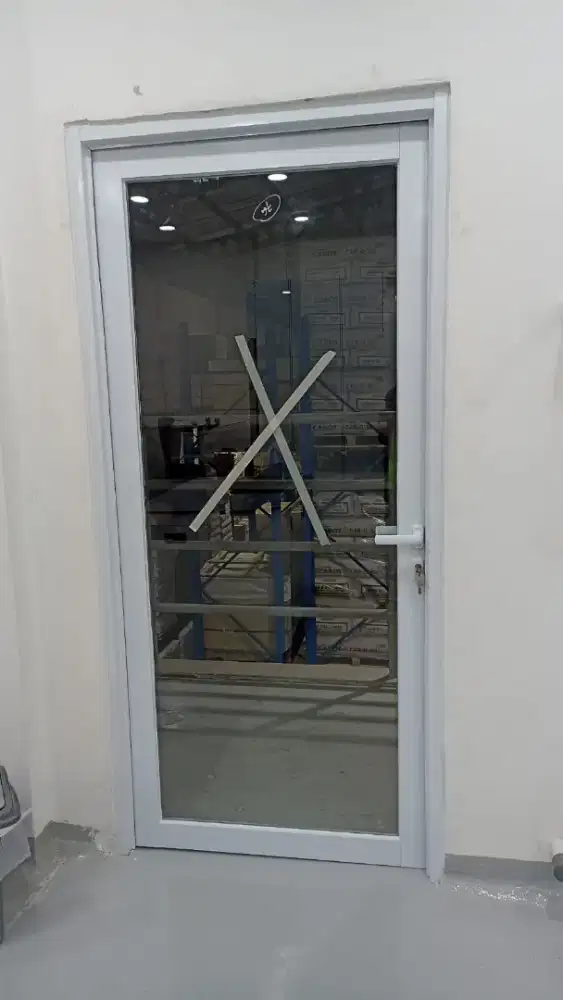 Kusen pintu jendela aluminium dn kaca