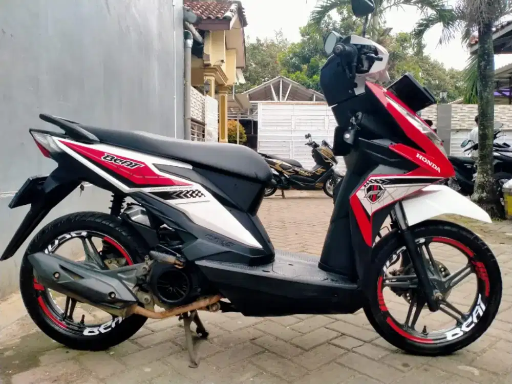 Honda Beat eco lengkap motor sehat walafiat keterangan detail dibawah