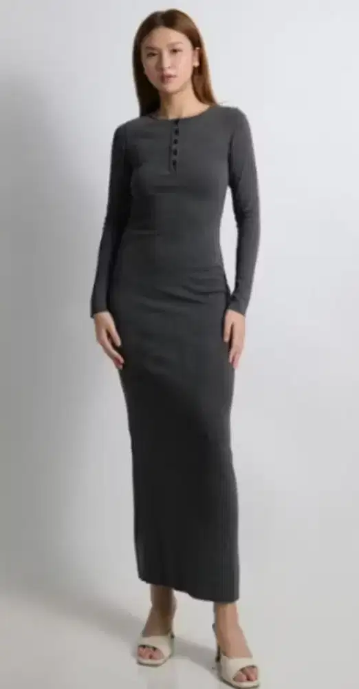 Dress wanita casual 2 pcs