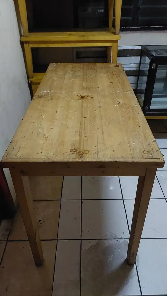 MEJA JATI BELANDA BESAR