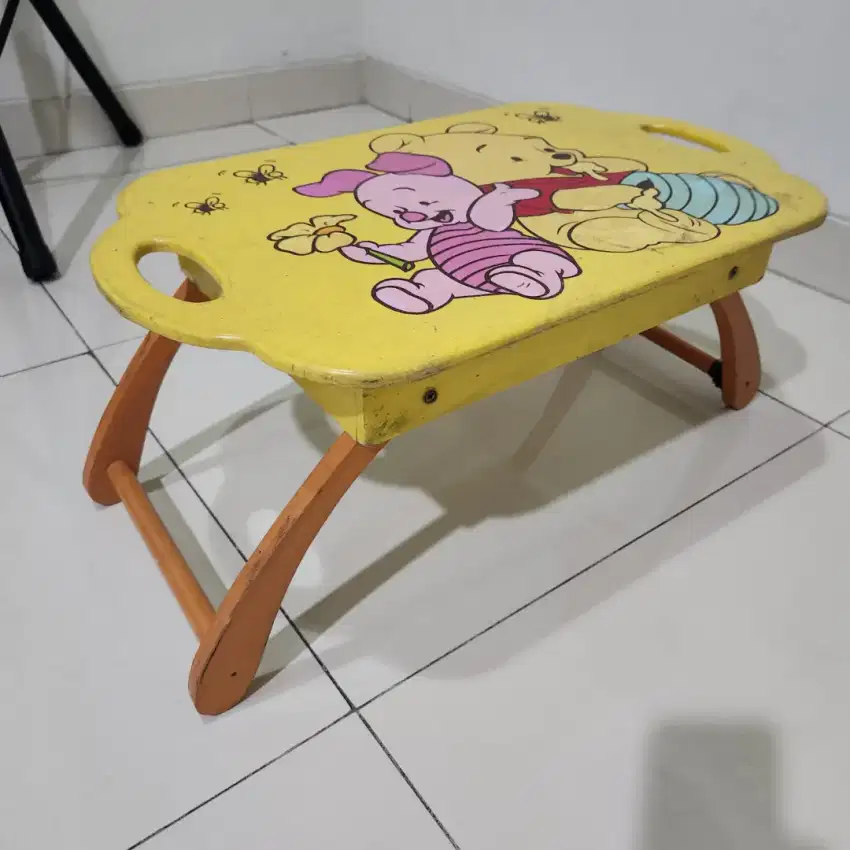 Meja lipat kecil foldable portable table