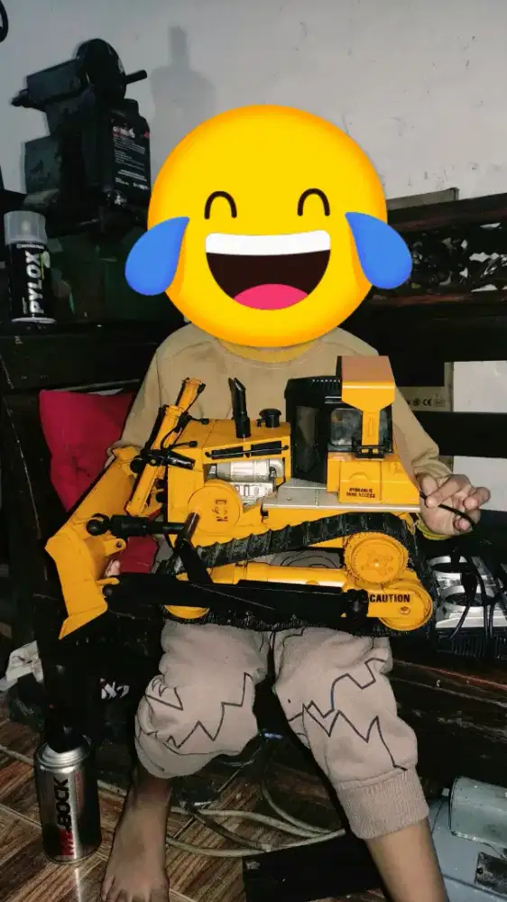 Excavator merk new bright buesar banget