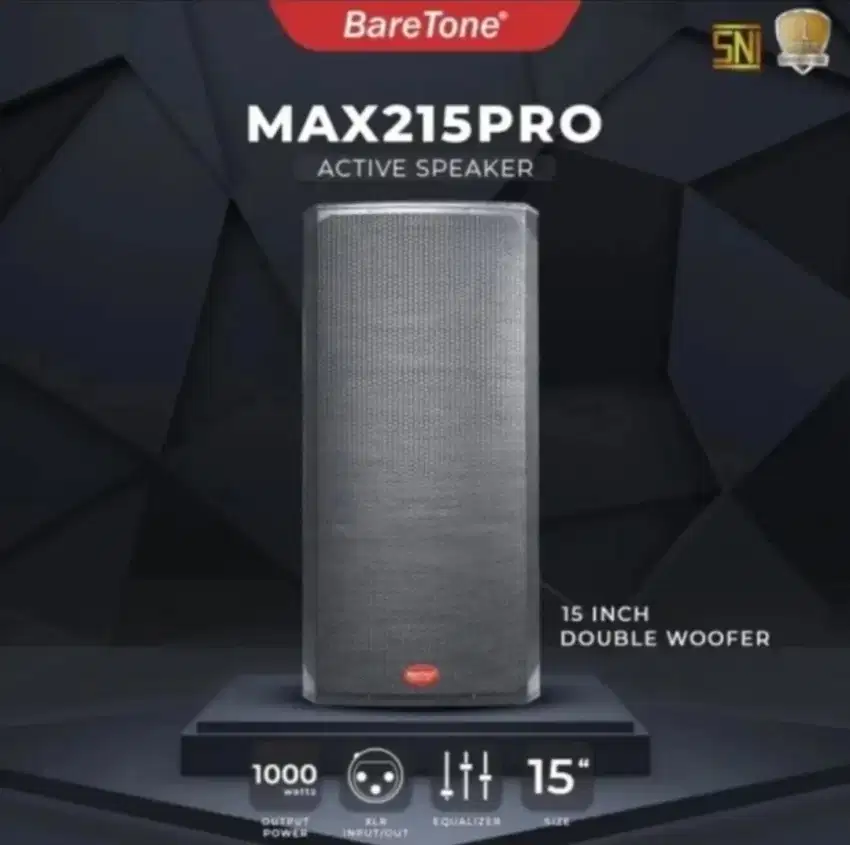 Speaker aktif baretone max215pro max 215 pro original resmi