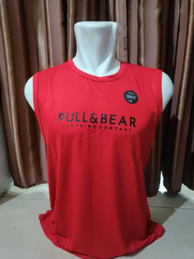 Kaos Singlet XL Bahan Spandek Untuk Olahraga Maupun Santai