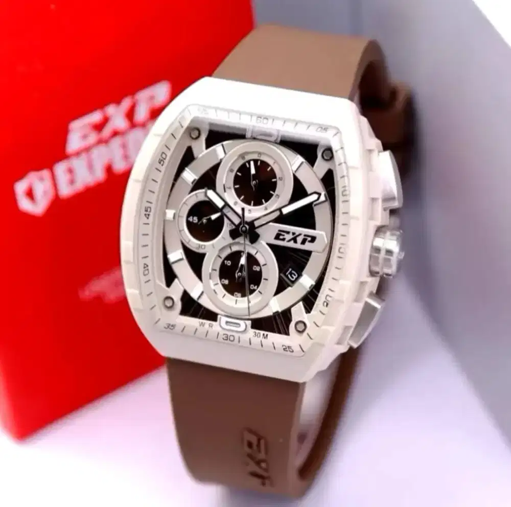 Ready BJM! Jam tangan expedition Pria 6782 Eco ceramic free ganci