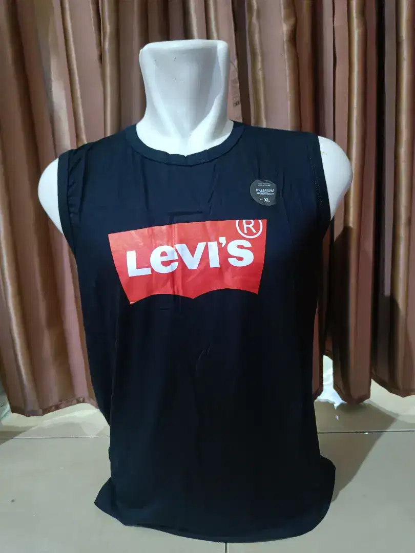 Kaos Singlet XL Bahan Spandek Untuk Olahraga Maupun Santai