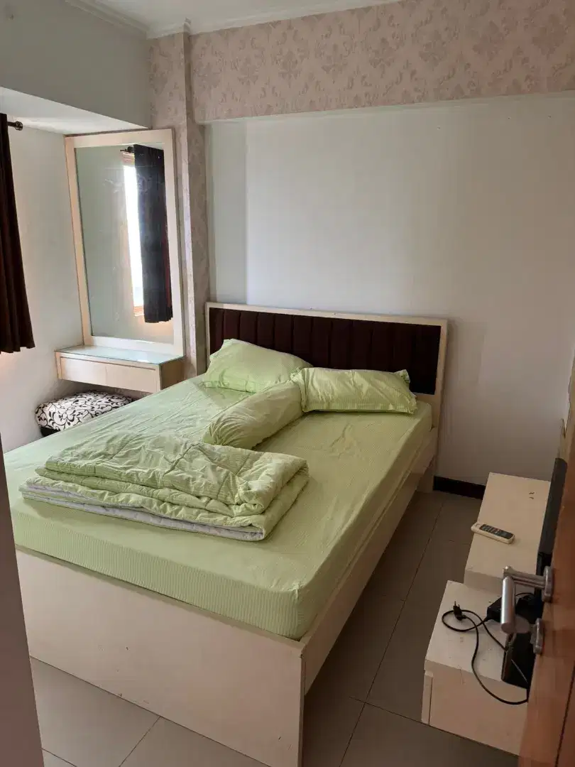 Sewa nett baru direnovasi full - waterplace apartemen tower c 2br