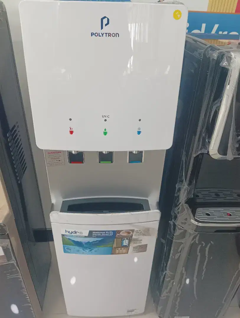 Dispenser Galon Bawah Polytron PWC 778 WUV/WH