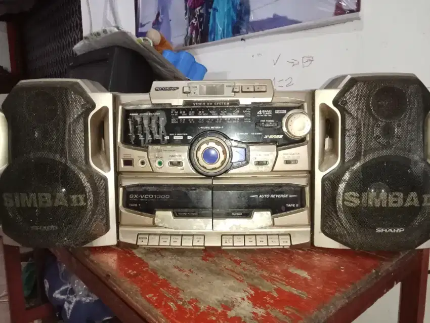 Dijual mini compo merk Sharp simba 2
