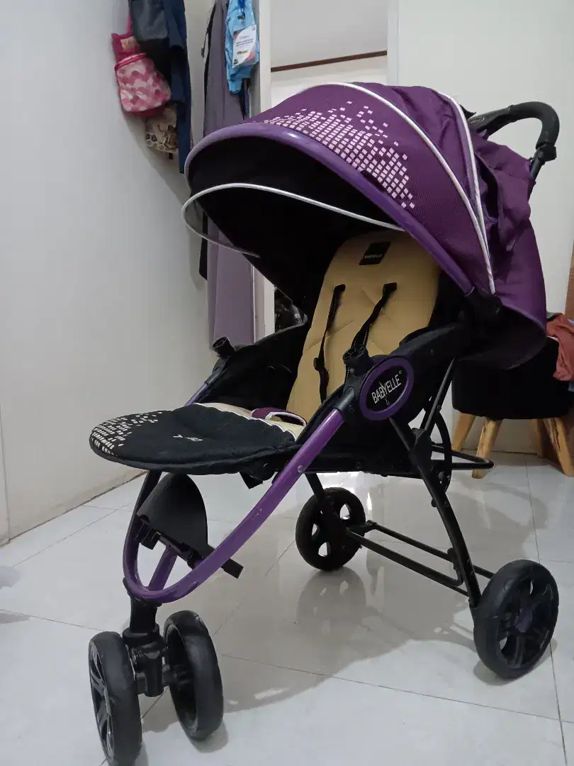Stroler bayi baby elle tango ungu