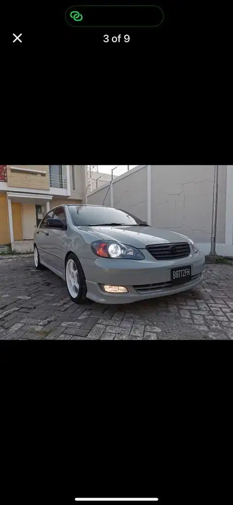 Bodykit trd toyota altis