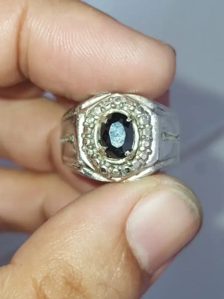 Cincin Batu Black Onyx