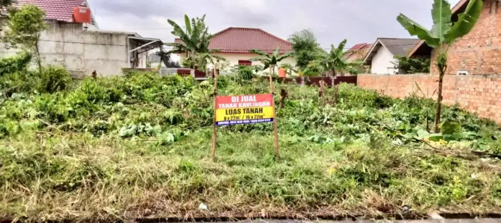 Dijual Cepat Tanah Kavling Siap Bangun