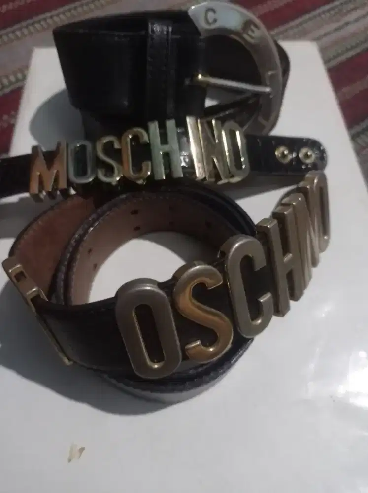 Ikat Pinggang :  MOSCHINO dll : 3 (.Pcs )