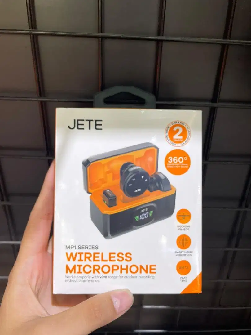 MICROPHONE WIRELESS JETE MP1 SERIES