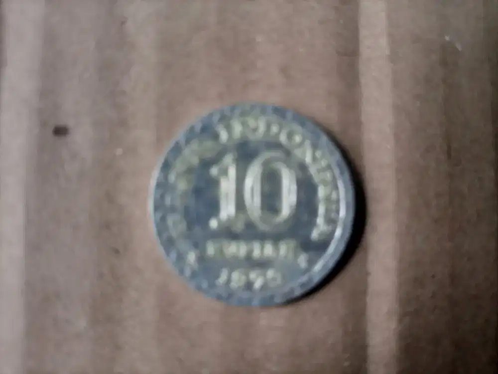 uang koin kuno Rp 10