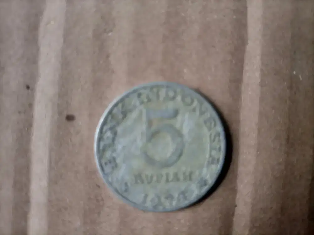 uang koin Rp 5 1974