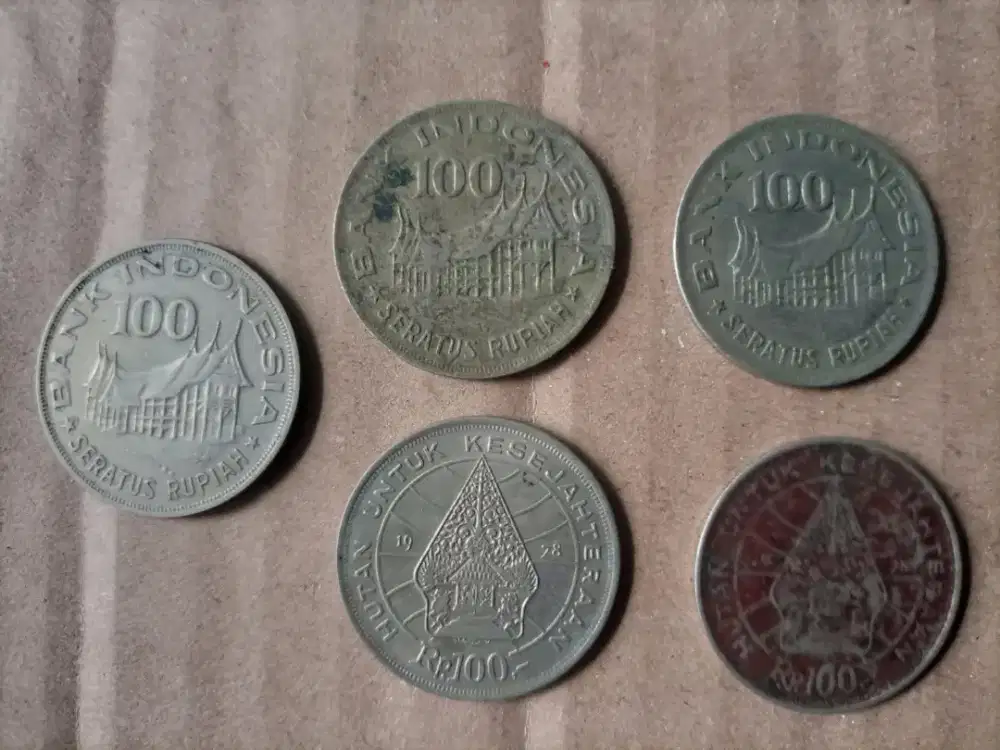 uang kuno Rp 100 edisi 1978