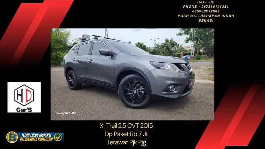 Nissan Xtrail 2.5 CVT 2015 / 2016 / 2014 Wrn Abu Terawat Pjk Pjg