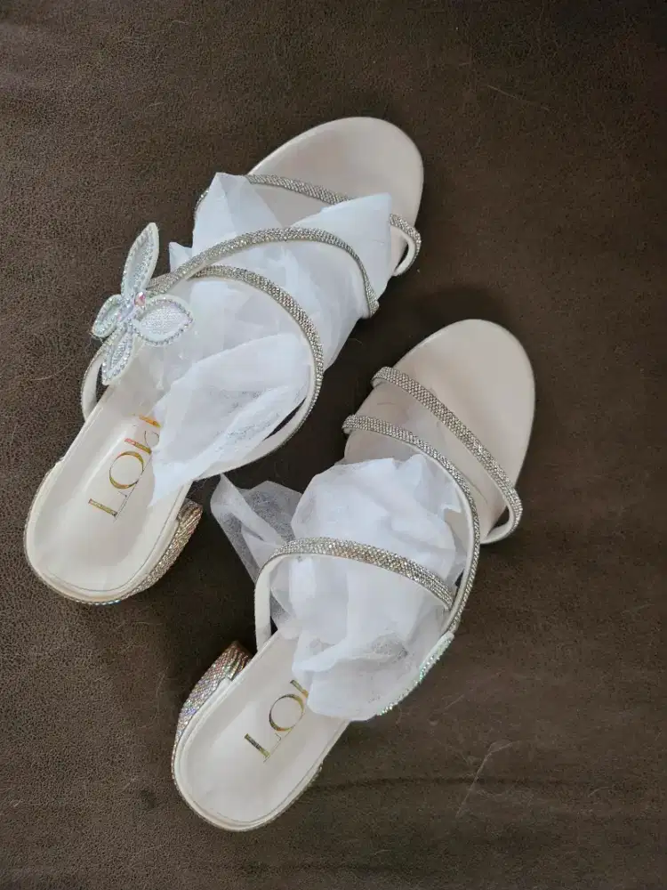 Sendal Pesta Cakep dan Nyaman Dipakai Size 38