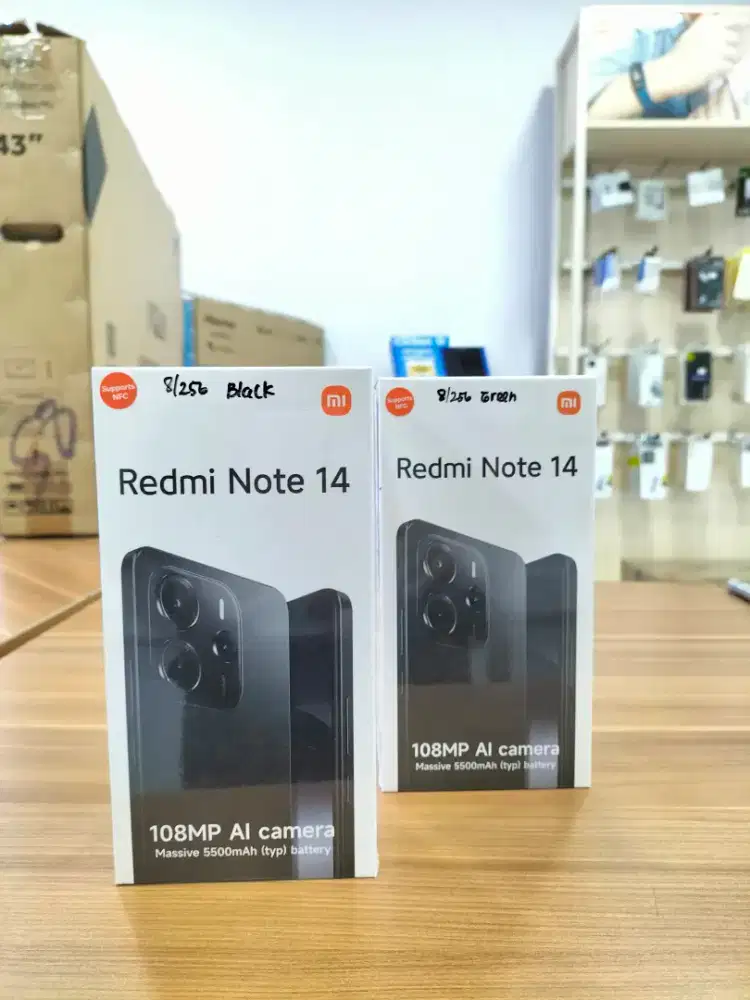 Redmi note 14 8/256 (baru)