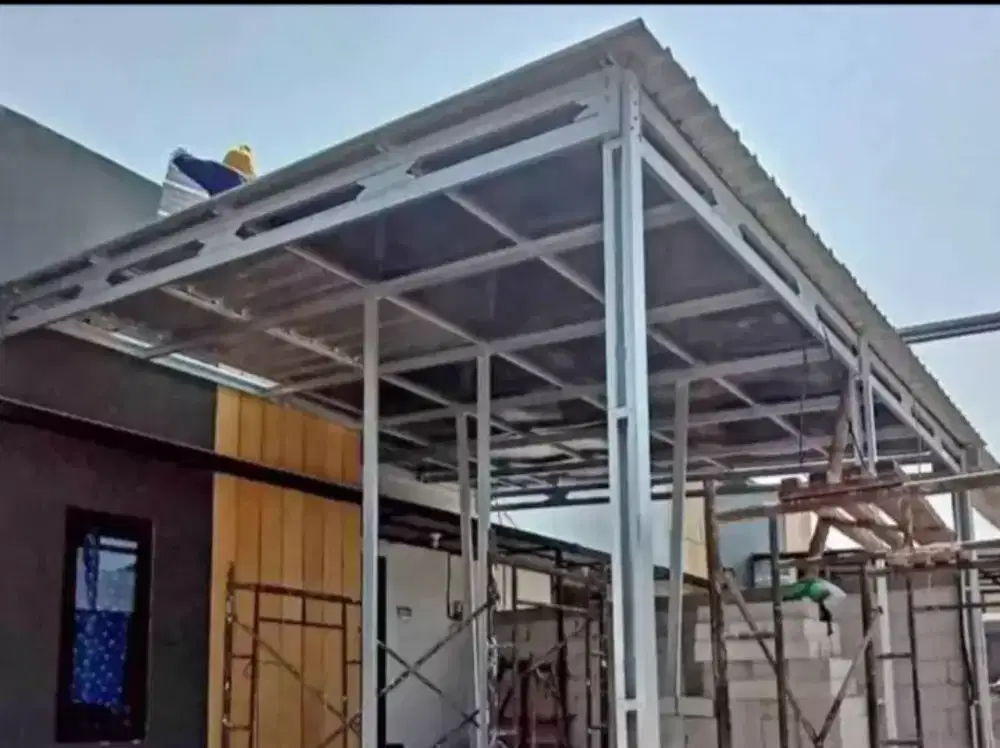 Kanopi sosoran dan plafon gypsum