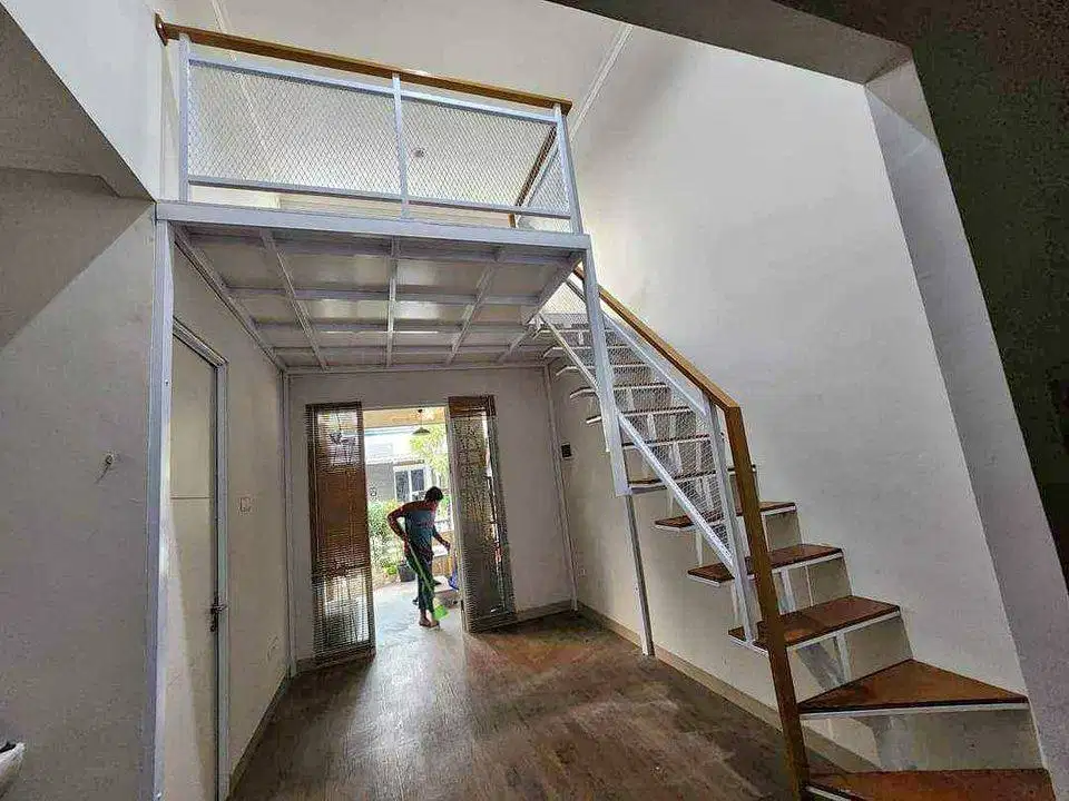 mezanin penambah ruangan bed kamar minimalis murah juga