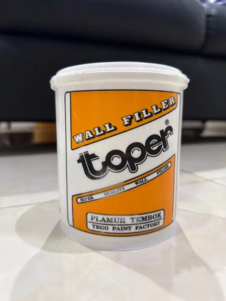 Plamir tembok Wall filler merk Toper