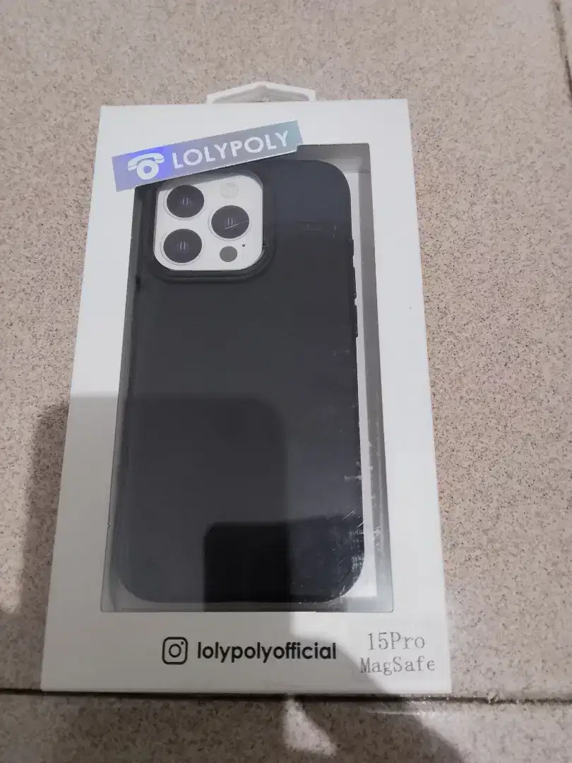 Casing lolypoly for iphone 15 pro