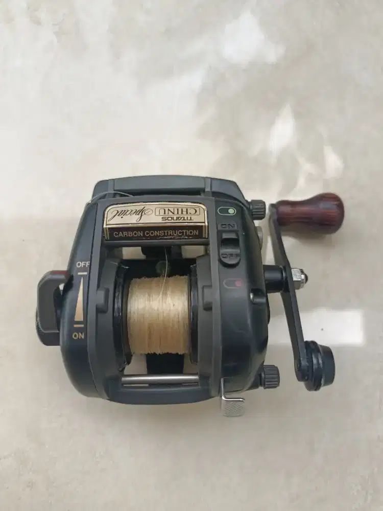 Rell Vintage Casting Shimano Titanos Chinu Special 1000