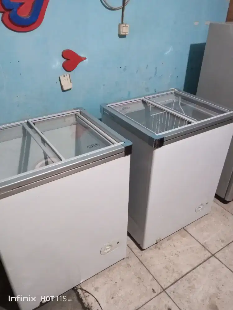 Frizeer Gea 100 liter sleding